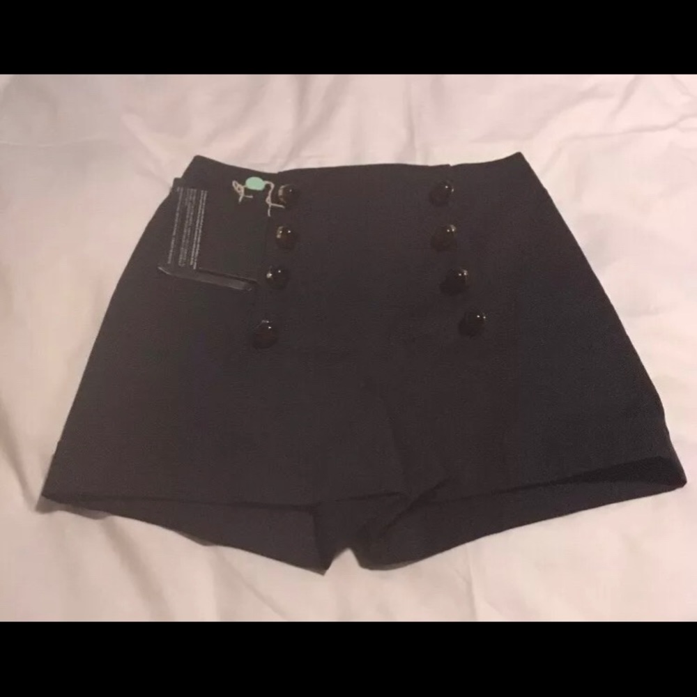Dsquared2 High Waisted Navy Blue Sailor Shorts!!